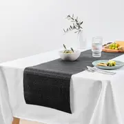 Black Table Runner