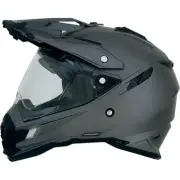 Afx FX-41DS Solid Helmet (Medium, Frost Gray)