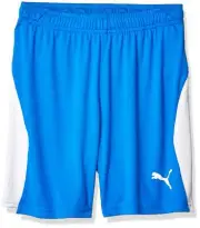 PUMA Youth LIGA Shorts, electr Sz_X-Large_Electric Blue Lemonade/White