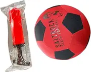 Hellery Beach Soccer Ball Beach Ball Size 5 Toy with Air Pump Beach Football Ball for Teens Water Playing Indoor Outdoor Backyard