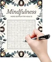 Word Search Books for Adults | Relaxing Searching Game for Seniors | Word Find Set for Adult to Keep Mind Busy, Activity Games for Stress Relief, Including 400+ Puzzles