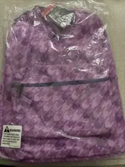 Dickies Student Large 17” Backpack Two-Tone Dogcheck Purple - New with Tags