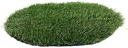 Gatuida Realistic Fake Grass Mat Round Turf Tiles for Outdoor Patio Dining Table Centerpiece Durable Artificial Grass Decor for Crafts Balcony and Garden Use