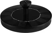 TOGEVAL 1 Set Solar Fountain Solar Powered Fountain Outdoor Pond Aerator Solar Powered Garden Decoration Solar Water Fountain Pump Solar Pond Pump Water Garden Pond Pumps Pond Decor Black