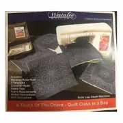 Quilting Patchwork Templates Low Shank Westalee Orient Quilt Class in a Bag