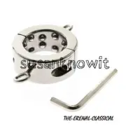 Beginner Metal Ball Stretcher Scrotum Pendant Testis Restraint Lock Ring Choice
