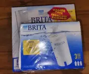 Brita Value Pack Slim Water Pitcher with Filter Plus 3pk. Filters