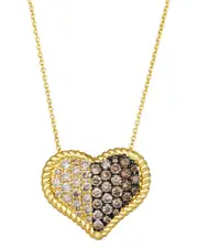 Le Vian Euphoria Chocolate 14K 0.13 ct. tw. Diamond Pendant