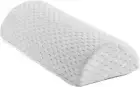 Bolster Pillow Legs Knees Lower Back Pain Relief Memory Foam Lumbar Leg Rest