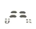 Bosch Rear Brake Pads BP1746 fits VW PASSAT B6 3C2 1.8 TSI 2.0 FSI 2.0 TDI 16V