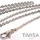 『TiMISA』《璀璨十字F》純鈦項鍊