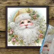 Santa Clause Diamond Painting Kit Holiday Diamond Art Canvas Gift DIY Craft New