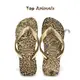 havaianas Top Animals 豹紋金 女款 人字拖 夾腳拖 沙灘拖 室內拖 -阿法.伊恩納斯 哈瓦仕拖鞋