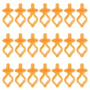 50pcs Bobbin Holder for Thread Spools on Spool Top Bobbins Orange