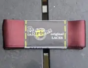 Dr Doc Martens Original Air Wair Ribbon Shoe Laces Burgandy 210 cm 82 inches 12