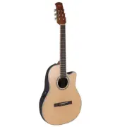 Applause E-Acoustic Classical Guitar AB24CS-4S, CS, Cutaway Natural Satin Spruce