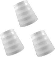 3PCS White Plastic Duct Pipe Adapter for Range Hood Reducer Increaser Connector Durable Ventilation for Home Exhaust Systems