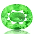 Tsavorite Garnet 1.37ct rare green color 100% natural earth mined from Tanzania