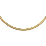 Sterling Silver Gold-Tone With 2In Ext. Necklace