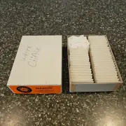 Vintage Box of 40 Mascot Tailors Chalk Black NOS Crayons Ideal Thread Co