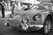 Gerard Larrousse Marcel Callewaert Alpine A110 1968 Rally Car Old Photo 6