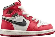 [AIR JORDAN] Toddler's Jordan 1 Retro High OG Lost & Found V Rd/Blk-Sail-Mus (FD1413 612), Varsity Red/Black/Sail/Muslin, 6 Toddler