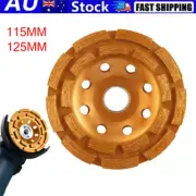 Diamond Cup Wheel Grinding Disc Grinding Wheel Concrete 115/125 Double Row Turbo