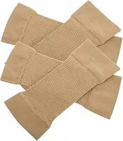 FOMIYES 2 Pairs Arm Compression Sleeves for Women Soft Arm Contouring and Slimming Aid to Conceal and Provide Comfortable Fit for Any Occasion