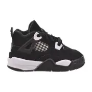 Jordan 4 Retro (TD) 'White Thunder' Toddlers' Shoes Black FV4538-001