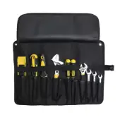 Tool Roll Organizer Roll Up Bag Wrench Pliers Pouch For Craftwork Electrician