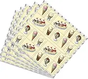 USPS Soda Fountain Favorites Forever First Class Postage Stamp Parties Celebrations Weddings Showers Icecream (5 Sheets of 20 Stamps)
