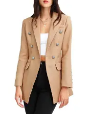 [Belle & Bloom] Princess Polina Weave Blazer Textured