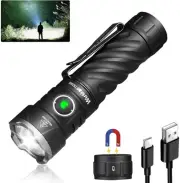 TS26S Small Powerful Flashlight,3100 High Lumens Rechargeable LED Flashlight ...