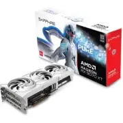 Sapphire AMD Radeon RX 9070 XT PURE 16 GB, GDDR6, 256 bit Graphics Card, White