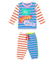 [Stella McCartney Kids] Stella McCartney Kids Baby cotton jersey top and sweatpants M 24 multicoloured