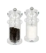 Acrylic Salt and Pepper Mill Set - 14cm