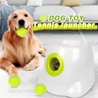 DOG BALL THROWER LAUNCHER MACHINE Automatic Pet Mini Tennis Throwing Fetch Toy