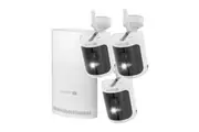 Swann AllSecure 4K Wireless Security Kit with 3 x Wire-Free Cameras & NVR Tower (SWNVK-AS4K800SD3)