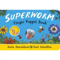 在飛比找蝦皮商城優惠-Superworm Finger Puppet Book -