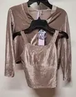 Nordstrom Rack Two Pieces Top Small Mauve Cardigan And Top