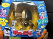 2000 Hasbro Tiger Electronics Poo-Chi Interactive Blue Silver Puppy Robot Furby