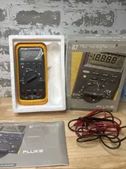 Vintage Fluke 87 True RMS Multimeter With Case Brand New!!