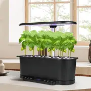 Lambu Hydroponics Growing System 15 Pots Indoor Garden with LED Grow Light, A...