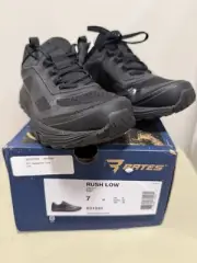 BATES MENS 7 Rush Patrol Black Low Boot E01030