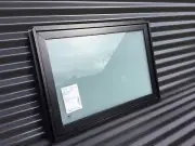 600h X 850w Awning BATHROOM WINDOW Textura® Black In Store BTHAWN