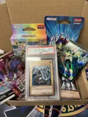 Yugioh PSA Bundle - Sealed, Booster, PSA 9+
