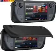 Flip Case for Steam Deck with Front Cover, Upgraded Protective Case Compatible w