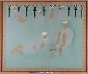 ARTICULOZY Giclee Print Rolled - Matisse, Henri - Arab Coffeehouse - 40x50 Inch Canvas Wall Decor Art Print