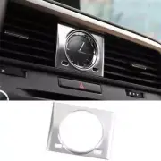 For Lexus RX350 450h 2016-2022 Silver Central Console Clock Frame Cover Trim (for: Lexus)