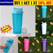 600ml Shaker Ball Bottle Cup GYM Protein Supplement Drink Blender Mixer Bottle